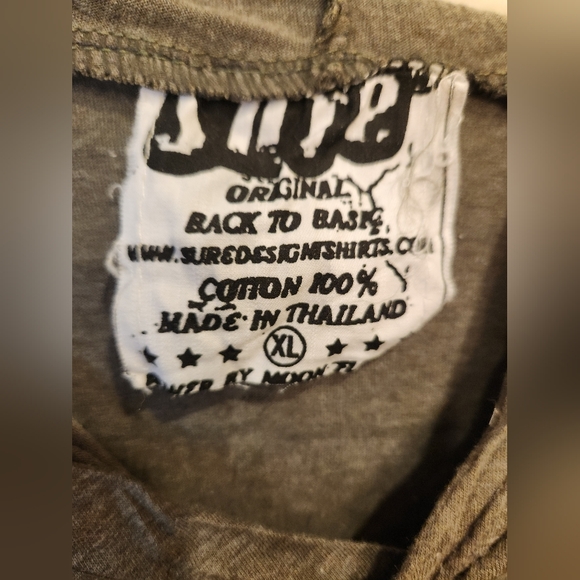 Hooded sure design yingyang top - Picture 4 of 5